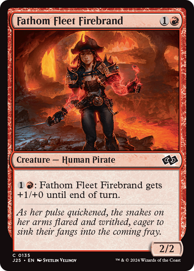 Fathom Fleet Firebrand [Foundations Jumpstart] | Boutique FDB TCG