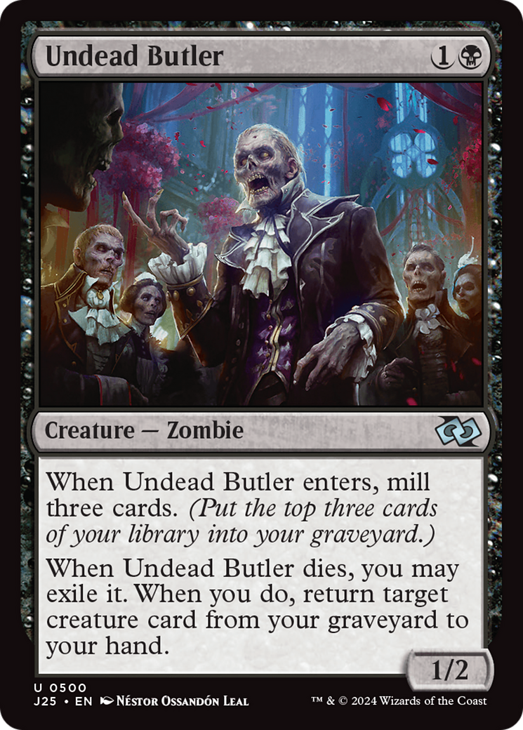 Undead Butler [Foundations Jumpstart] | Boutique FDB TCG