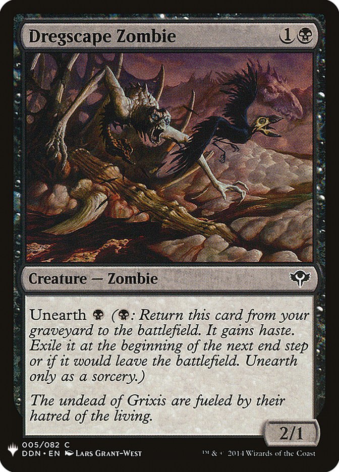 Dregscape Zombie [Mystery Booster] | Boutique FDB TCG