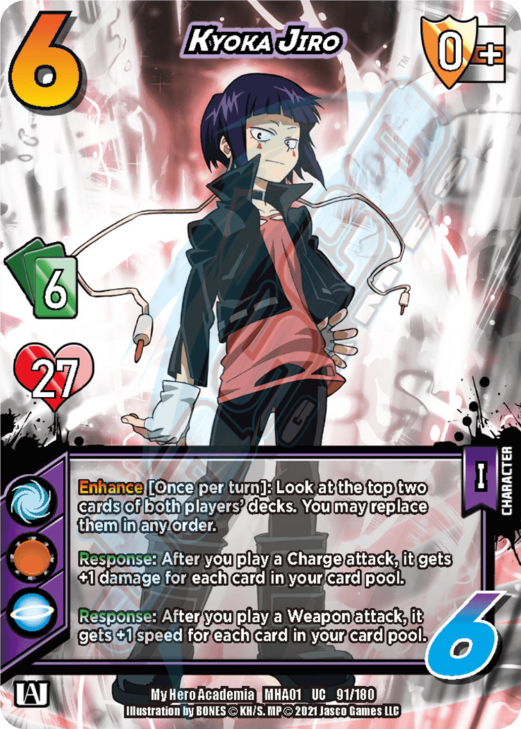 Kyoka Jiro [Series 1 Unlimited] | Boutique FDB TCG