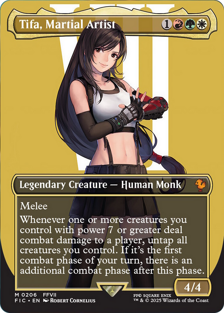 Tifa, Martial Artist (Borderless) [FINAL FANTASY Commander] | Boutique FDB TCG