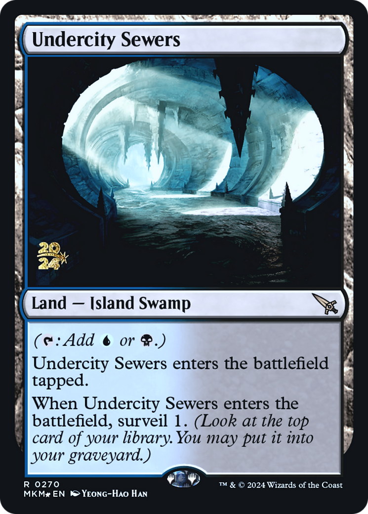 Undercity Sewers [Murders at Karlov Manor Prerelease Promos] | Boutique FDB TCG