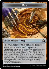 Map // Plot Double-Sided Token [Outlaws of Thunder Junction Tokens] | Boutique FDB TCG