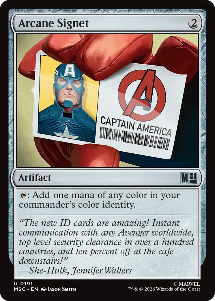 Arcane Signet [Marvel Super Heroes Commander] | Boutique FDB TCG