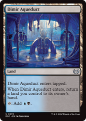 Dimir Aqueduct [Duskmourn: House of Horror Commander] | Boutique FDB TCG