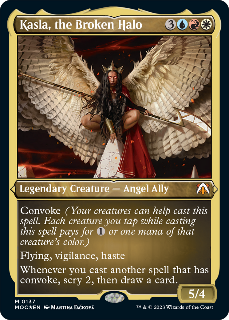 Kasla, the Broken Halo (Display Commander) [March of the Machine Commander] | Boutique FDB TCG