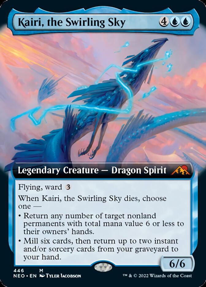 Kairi, the Swirling Sky (Extended Art) [Kamigawa: Neon Dynasty] | Boutique FDB TCG