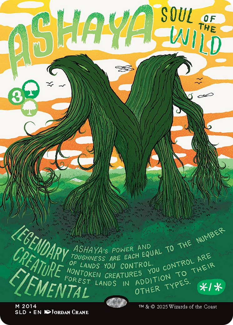 Ashaya, Soul of the Wild [Secret Lair Drop Series] | Boutique FDB TCG