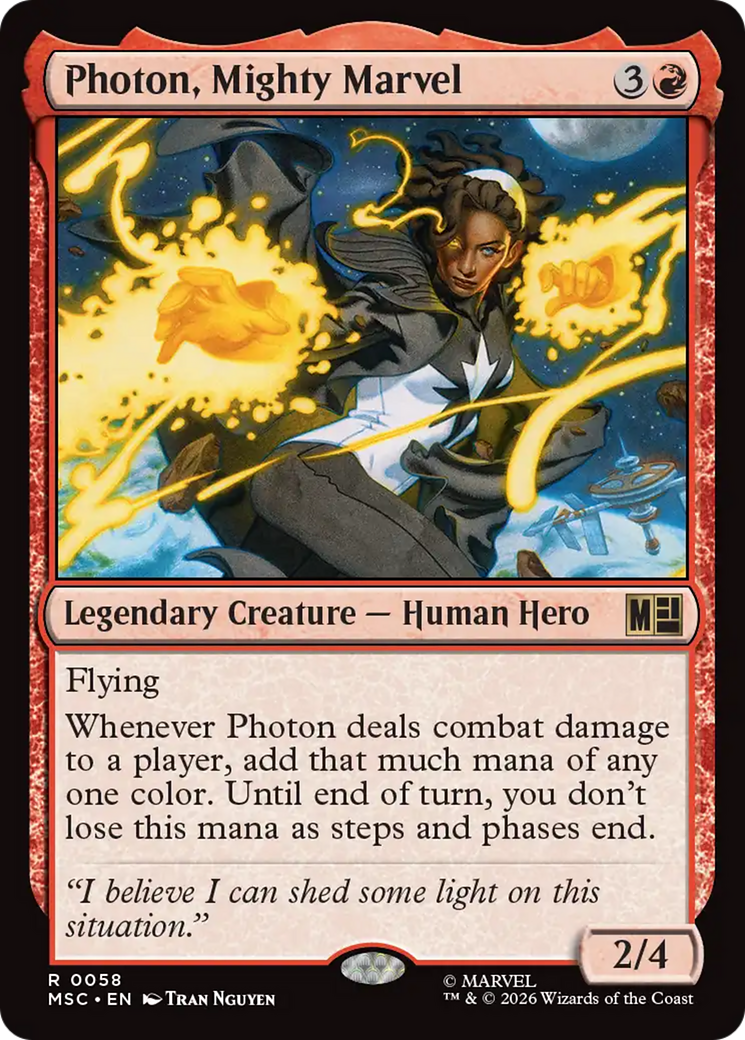 Photon, Mighty Marvel [Marvel Super Heroes Commander] | Boutique FDB TCG