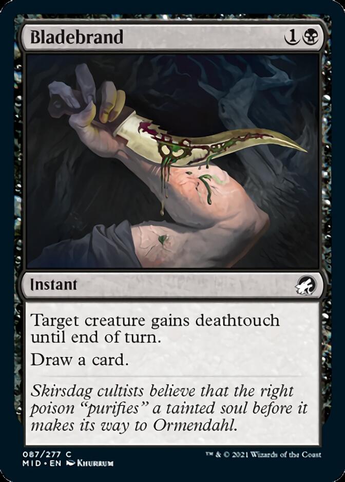 Bladebrand [Innistrad: Midnight Hunt] | Boutique FDB TCG