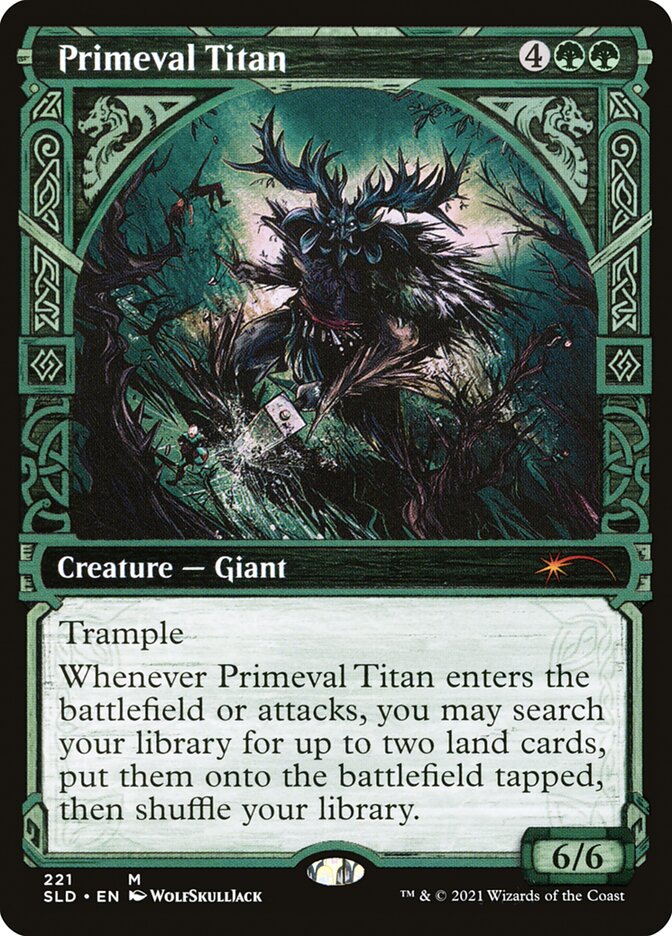 Primeval Titan (221) [Secret Lair Drop Series] | Boutique FDB TCG