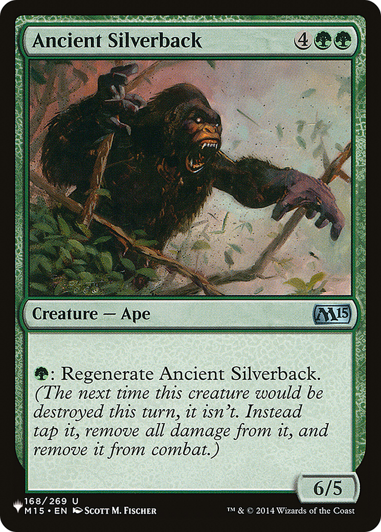 Ancient Silverback [The List Reprints] | Boutique FDB TCG