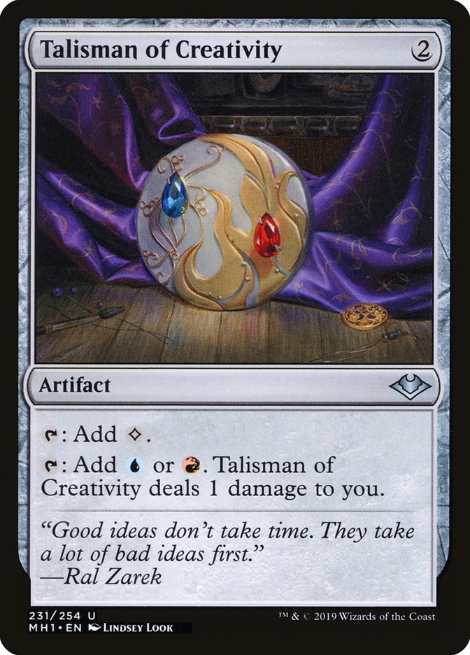 Talisman of Creativity [Modern Horizons] | Boutique FDB TCG