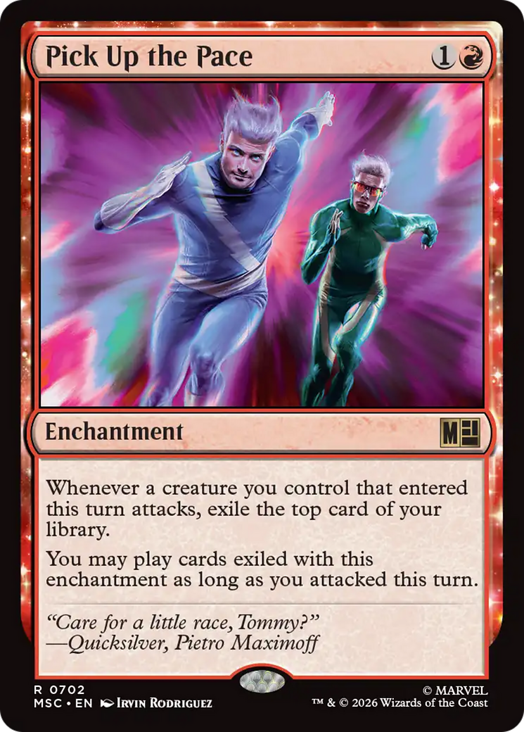 Pick Up the Pace [Marvel Super Heroes Commander] | Boutique FDB TCG