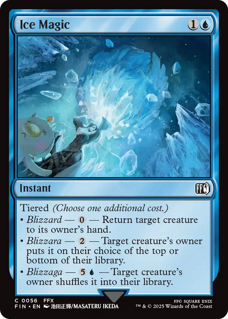 Ice Magic [FINAL FANTASY] | Boutique FDB TCG