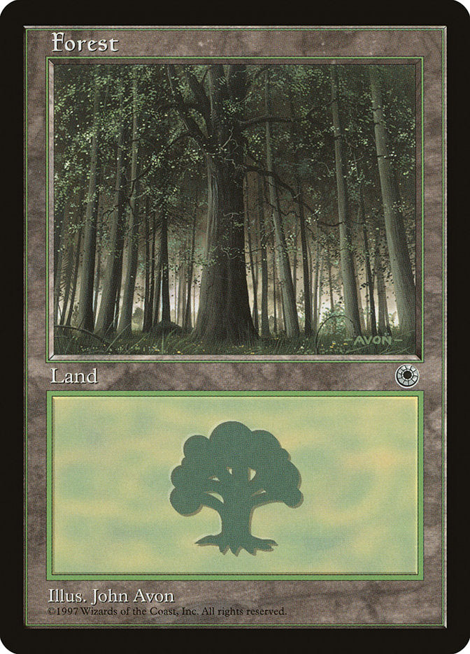 Forest (Thickest Tree in Center) [Portal] | Boutique FDB TCG