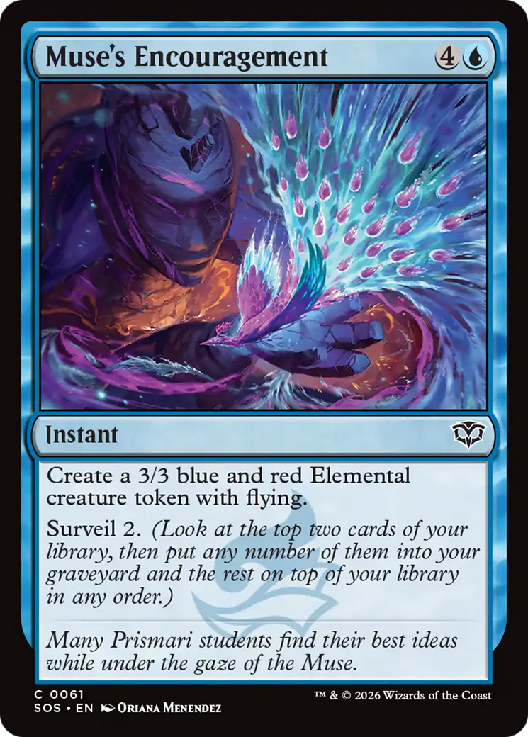 Muse's Encouragement [Secrets of Strixhaven] | Boutique FDB TCG