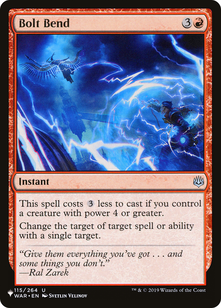 Bolt Bend [The List] | Boutique FDB TCG