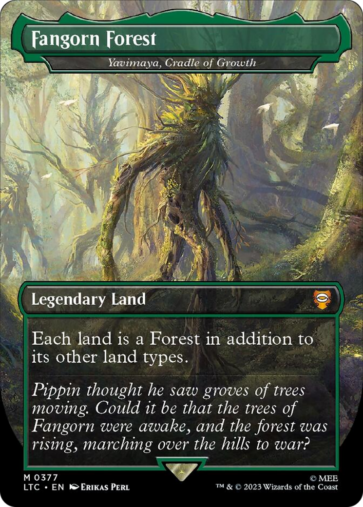 Yavimaya, Cradle of Growth - Fangorn Forest [The Lord of the Rings: Tales of Middle-Earth Commander] | Boutique FDB TCG