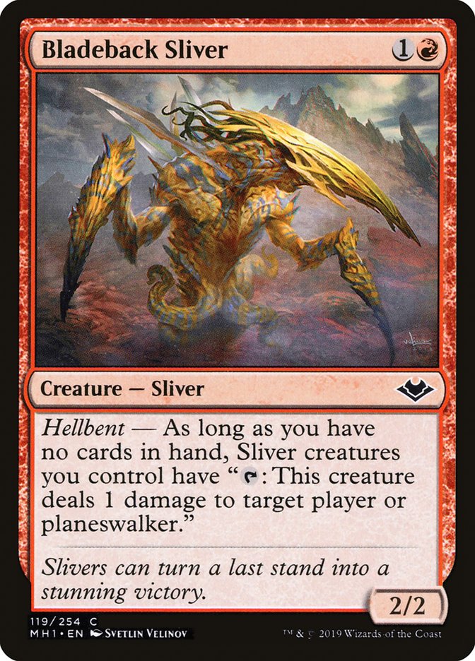 Bladeback Sliver [Modern Horizons] | Boutique FDB TCG