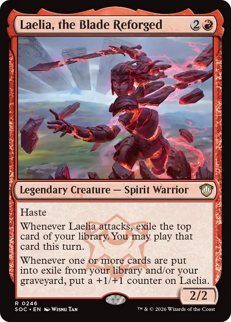 Laelia, the Blade Reforged [Secrets of Strixhaven Commander] | Boutique FDB TCG