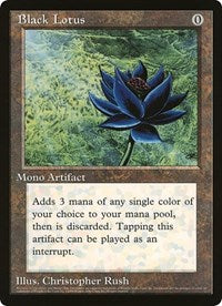 Black Lotus (Oversized) [Oversize Cards] | Boutique FDB TCG