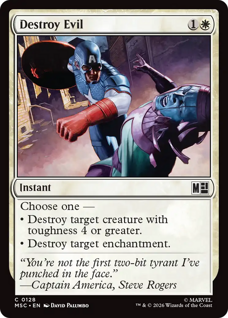 Destroy Evil [Marvel Super Heroes Commander] | Boutique FDB TCG
