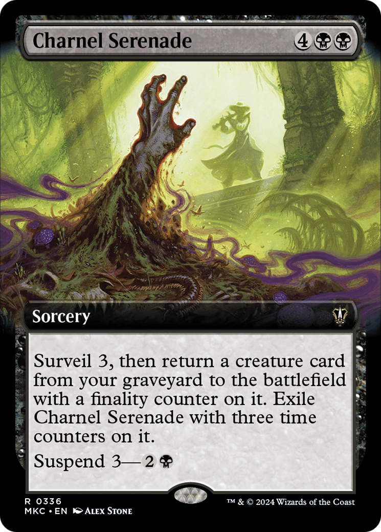 Charnel Serenade (Extended Art) [Murders at Karlov Manor Commander] | Boutique FDB TCG