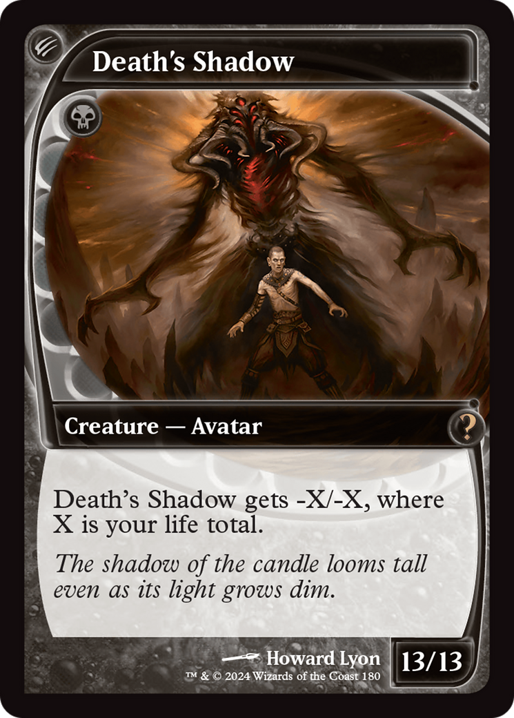 Death's Shadow (Future Sight) [Mystery Booster 2] | Boutique FDB TCG