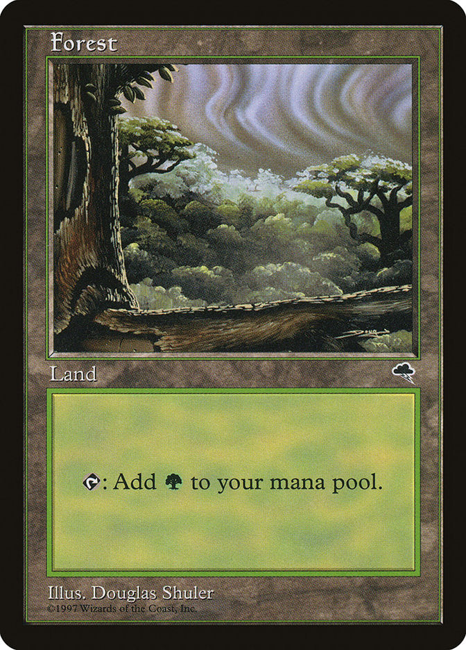 Forest (Sky Visible Top Right) [Tempest] | Boutique FDB TCG