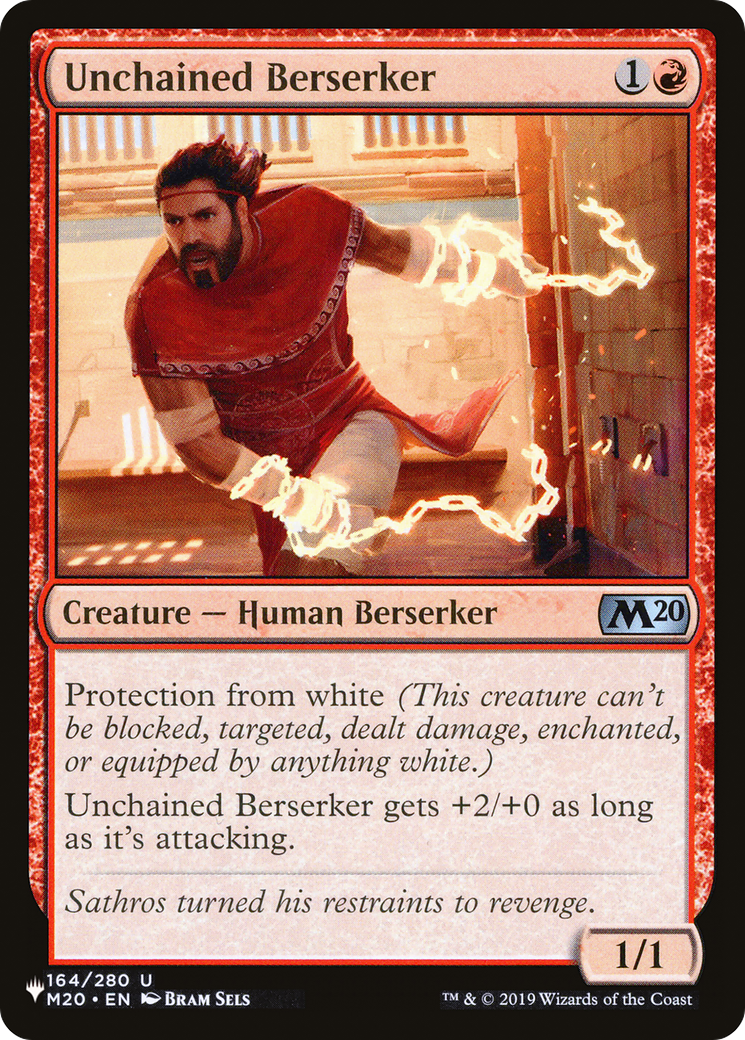 Unchained Berserker [The List Reprints] | Boutique FDB TCG