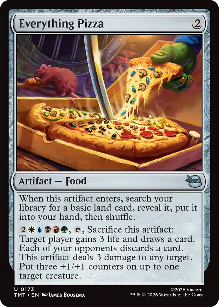 Everything Pizza [Teenage Mutant Ninja Turtles] | Boutique FDB TCG