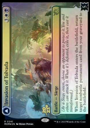 Invasion of Tolvada // The Broken Sky [March of the Machine Prerelease Promos] | Boutique FDB TCG