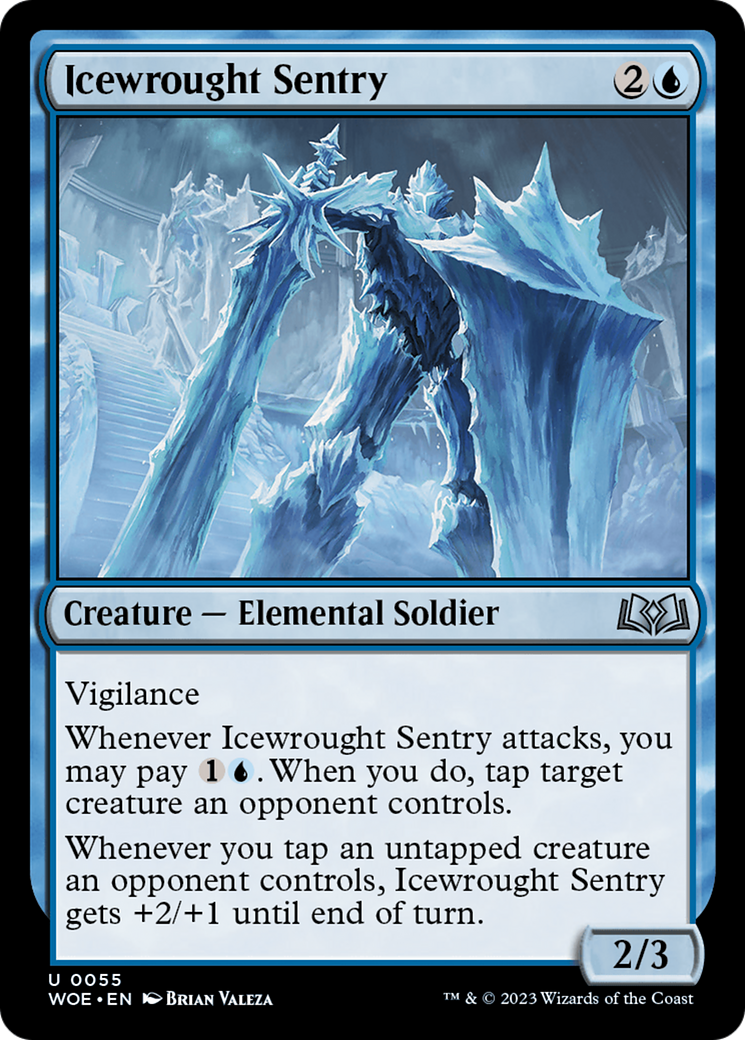 Icewrought Sentry [Wilds of Eldraine] | Boutique FDB TCG