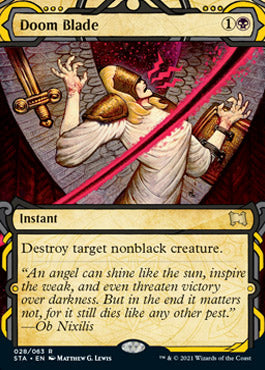 Doom Blade (Foil Etched) [Strixhaven: Mystical Archive] | Boutique FDB TCG