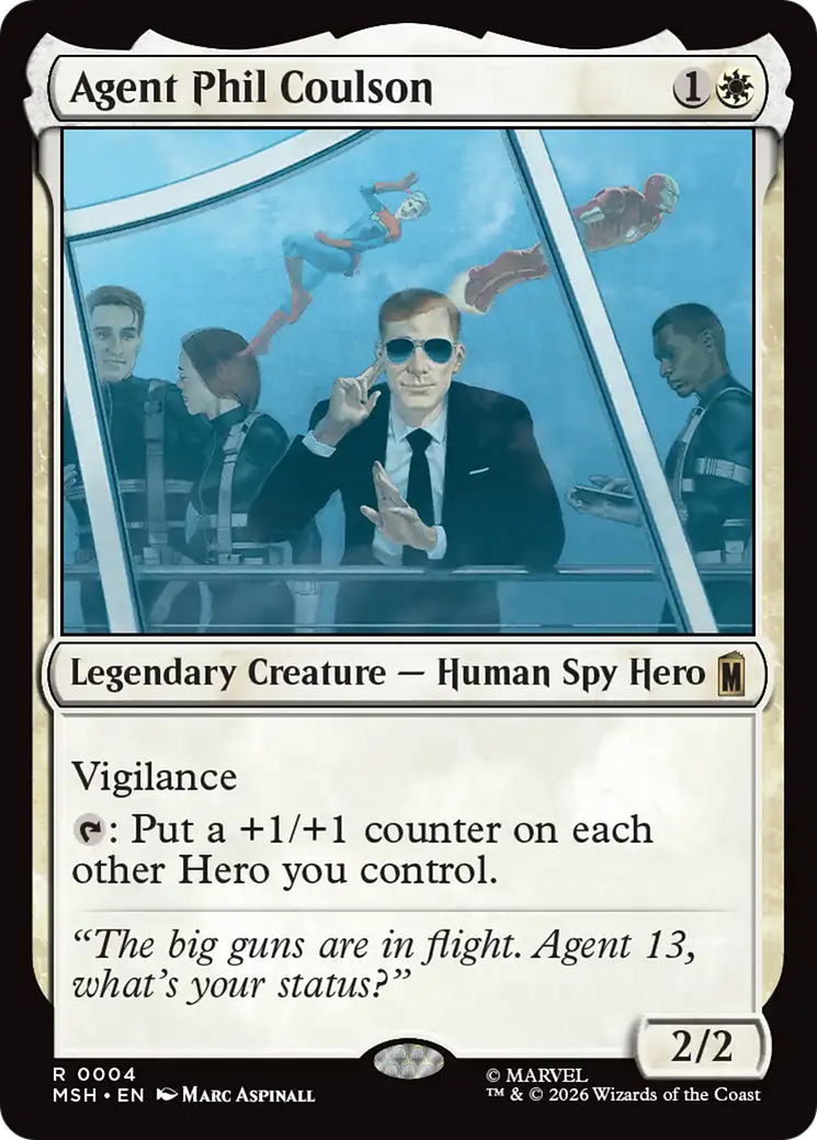 Agent Phil Coulson [Marvel Super Heroes] | Boutique FDB TCG