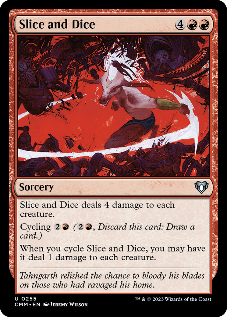 Slice and Dice [Commander Masters] | Boutique FDB TCG
