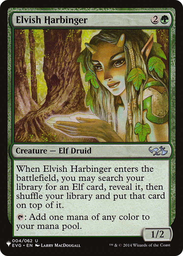 Elvish Harbinger [The List] | Boutique FDB TCG