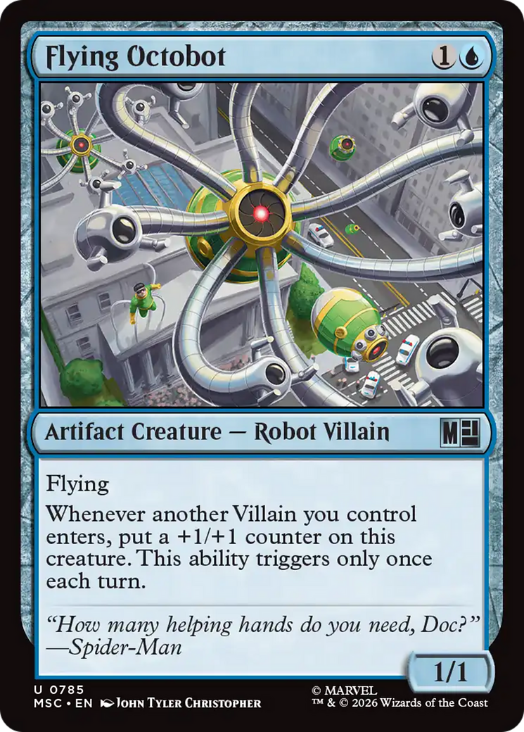 Flying Octobot [Marvel Super Heroes Commander] | Boutique FDB TCG