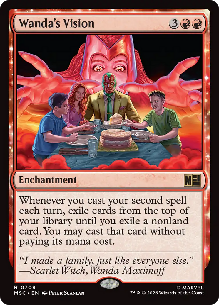 Wanda's Vision [Marvel Super Heroes Commander] | Boutique FDB TCG