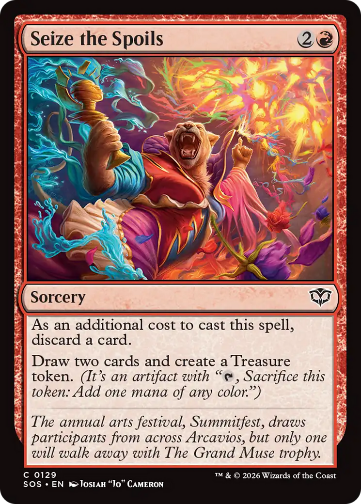 Seize the Spoils [Secrets of Strixhaven] | Boutique FDB TCG