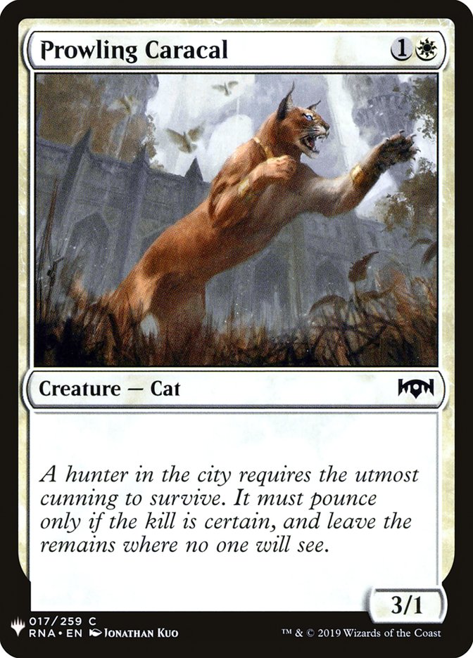 Prowling Caracal [Mystery Booster] | Boutique FDB TCG