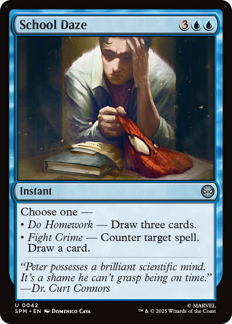 School Daze [Marvel's Spider-Man] | Boutique FDB TCG