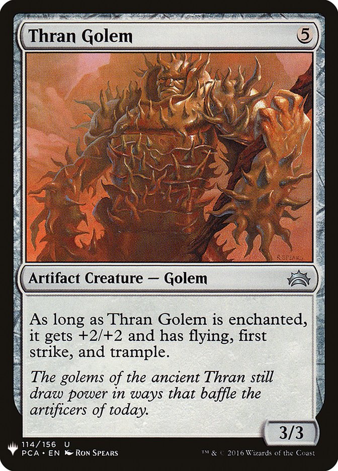 Thran Golem [Mystery Booster] | Boutique FDB TCG