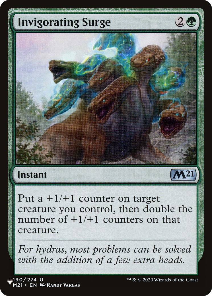 Invigorating Surge [The List Reprints] | Boutique FDB TCG