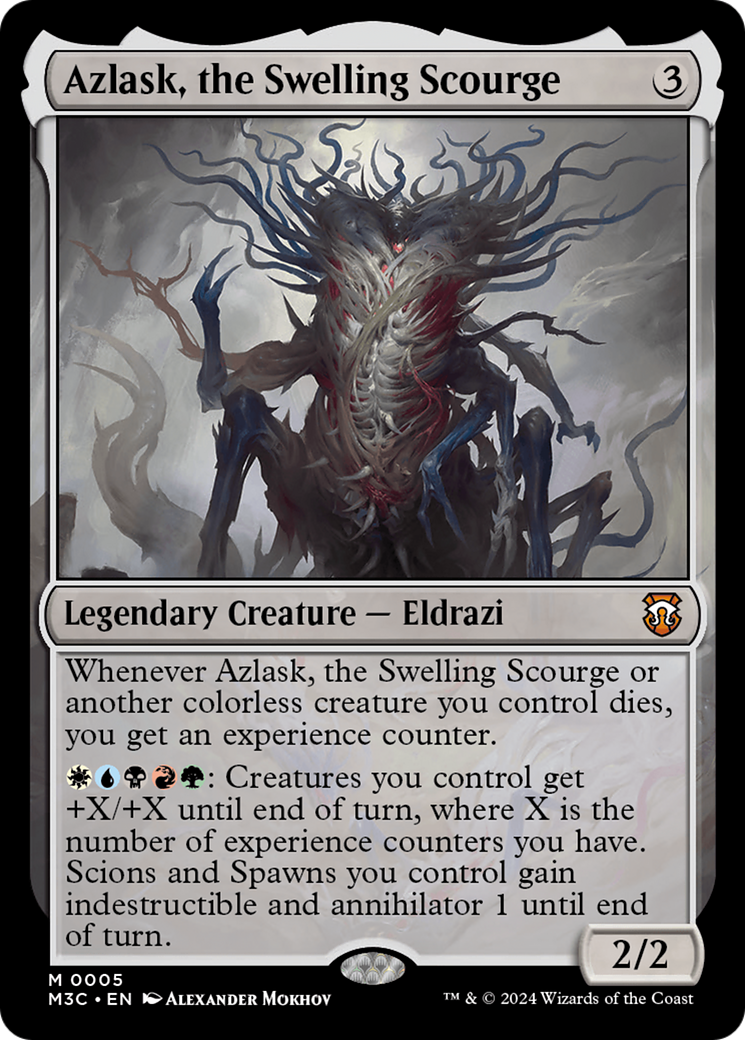 Azlask, the Swelling Scourge [Modern Horizons 3 Commander] | Boutique FDB TCG