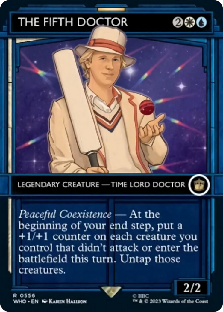 The Fifth Doctor (Showcase) [Doctor Who] | Boutique FDB TCG