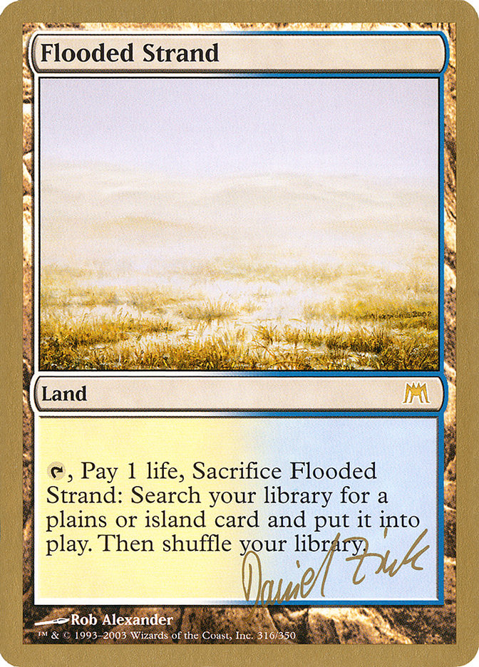 Flooded Strand (Daniel Zink) [World Championship Decks 2003] | Boutique FDB TCG