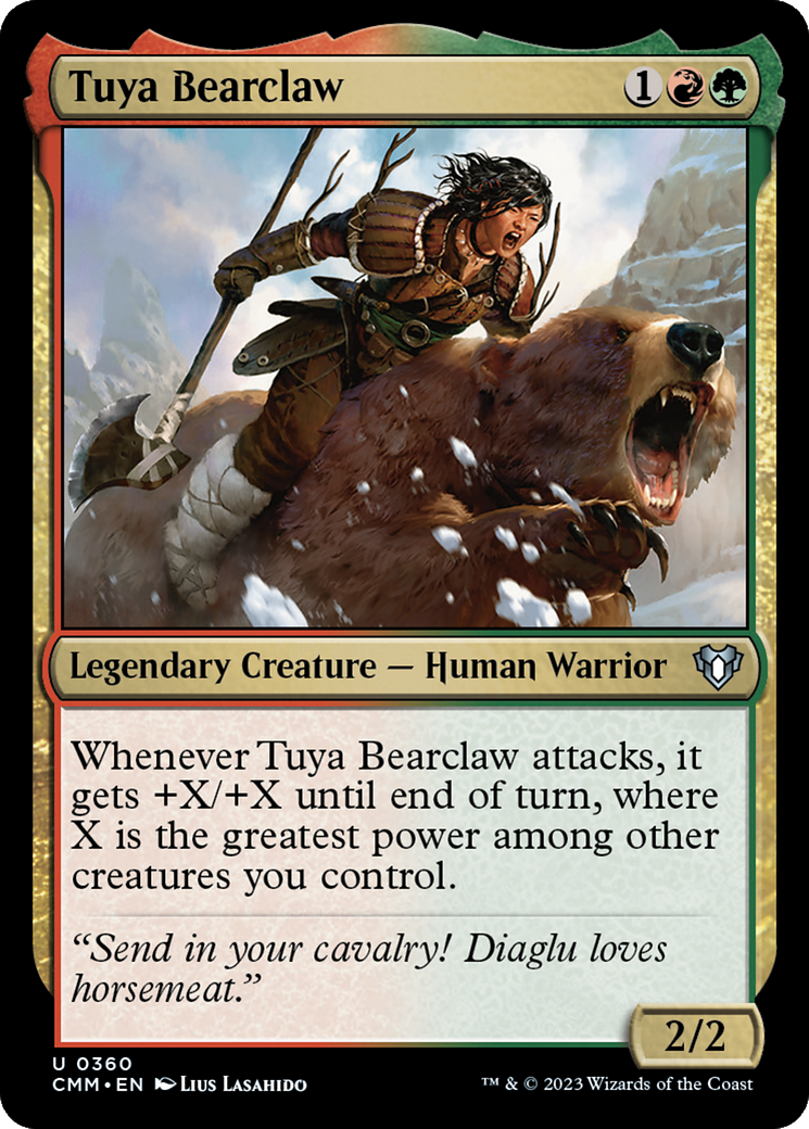 Tuya Bearclaw [Commander Masters] | Boutique FDB TCG