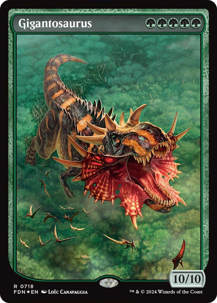 Gigantosaurus (Full Art) [Foundations] | Boutique FDB TCG